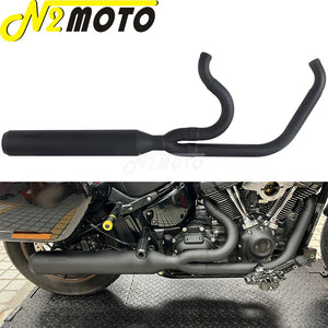 Ligne d'échappement 2-en-1 pour Harley Softail Low Rider ST - vue 8