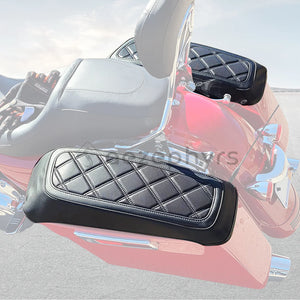 Housses de Couvercle de Sacoches Rigides Étanches pour Harley Touring Electra Glide Road King Street CVO 14-25 - vue 2