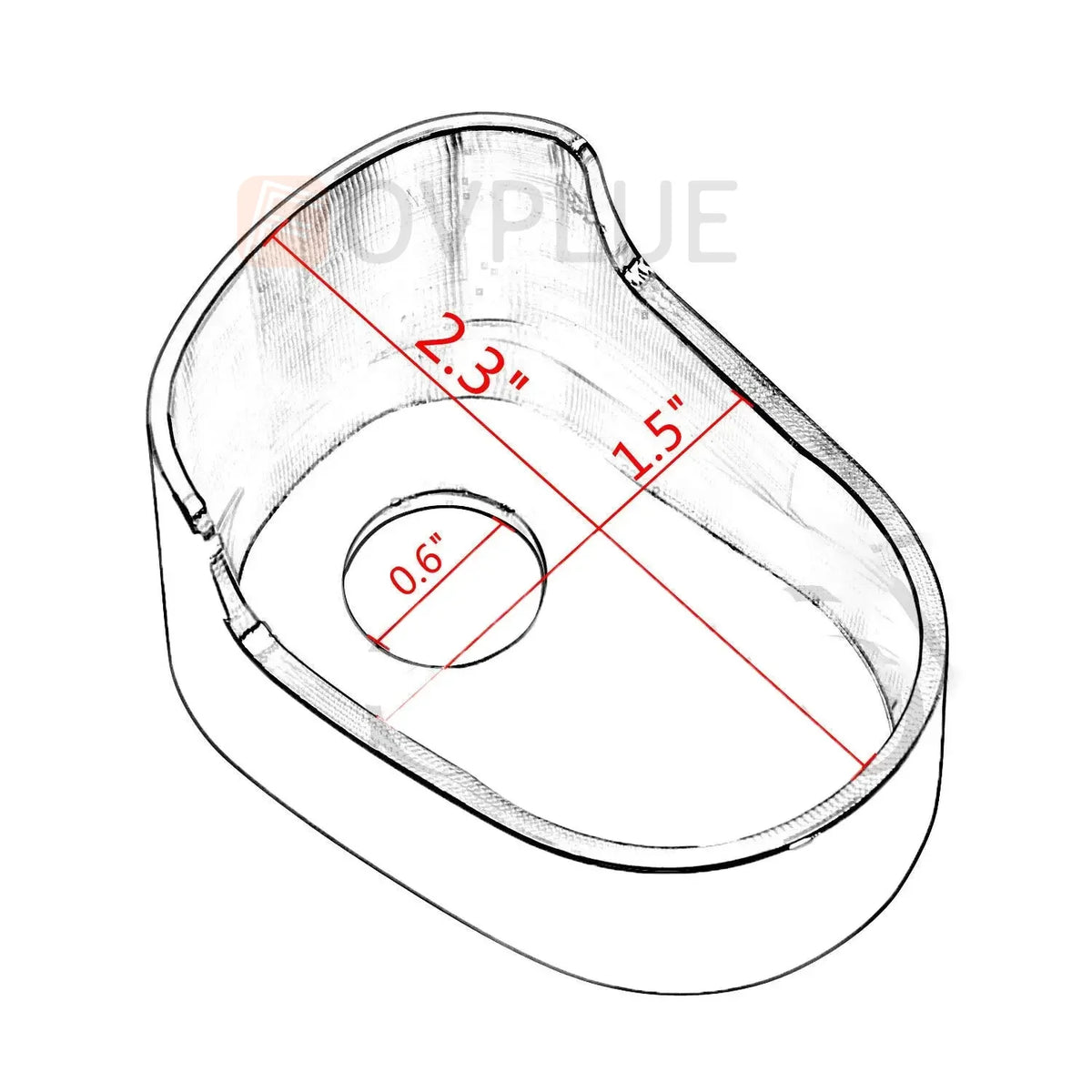 Cache de contacteur Tri-Line pour Harley Touring - vue 2