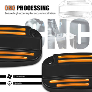 Caches de Maîtres-Cylindres Frein/Embrayage Aluminium - Harley-Davidson Street Glide, Road King, Road Glide 2018-2020 – photo 4/15