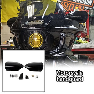 Protège-Mains Fumés pour Harley Softail Low Rider ST, Deluxe, Street Bob 2018-2023 – photo 1/11