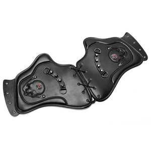 Protège-jambe cuir universel anti-brûlure pour échappement - Harley-Davidson Sportster et autres – photo 8/9