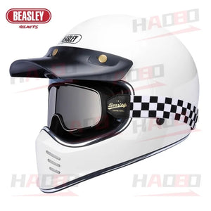 Casque moto intégral rétro - vue produit - vue 15