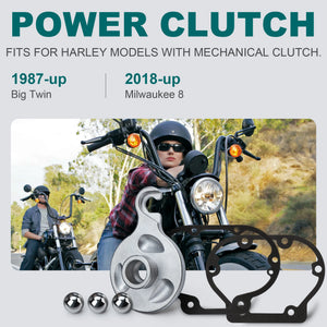 Kit Embrayage Assisté (Power Clutch) avec Joints de Carter - Harley-Davidson Big Twin et M8, 1987 et plus – photo 2/6
