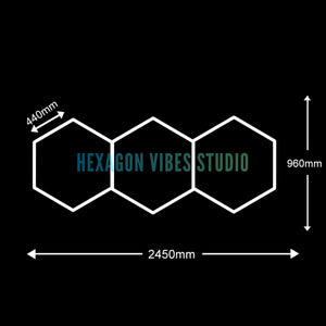 Panneau LED hexagonal nid d'abeille 6500K pour garage, salon de coiffure et atelier – photo 19/36