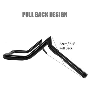 Guidon ape hanger pour Harley Touring batwing - vue 3
