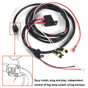 Faisceau de feux antibrouillard pour Harley Touring - vue 1