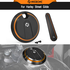 Cache de Console de Réservoir CNC pour Harley Street Glide 2017-2023 – photo 1/12