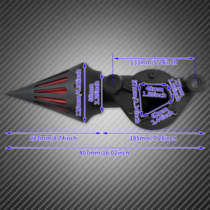 Kit Filtre à Air Spike (Cône) - Harley-Davidson Sportster XL 1200/883, Iron, 48, Forty-Eight, Super Low 2004-2022 – photo 6/8
