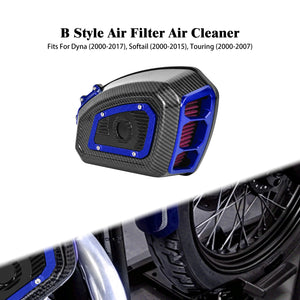 Filtre à air moto coloré haute performance pour Harley-Davidson - vue 10