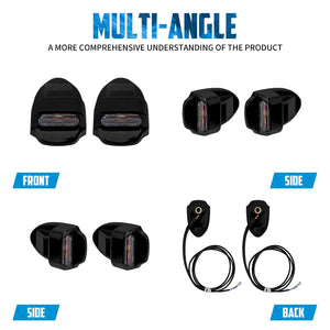 Clignotants LED 3 en 1 pour Harley Dyna, Softail - vue 3