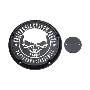 Cache derby et cache de distribution pour Harley Touring - vue 2