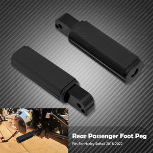 Repose-pieds passager antidérapants (floorboard) - Harley Softail Fat Boy Slim, Deluxe 2018-2025 – photo 9/9