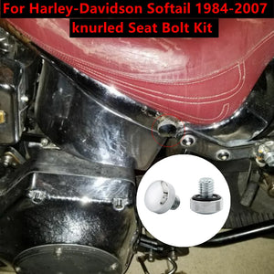 Vis de selle moletée pour Harley Softail - vue 1