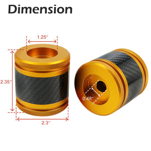 Embouts colorés de barre de protection moteur en aluminium - vue 4