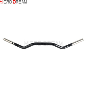 Guidon style motocross inox 1 pouce pour Harley Road Glide, Street Glide et Softail - vue 6