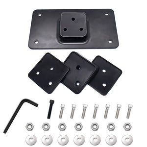 Support de plaque d'immatriculation moto 3 trous - vue 6