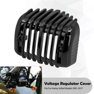 Cache chromé de régulateur de tension pour Harley Softail - vue 8