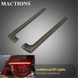 Feux LED de sacoches clignotant/veilleuse/stop - Harley Touring Road Glide, Electra Glide, Road King, FLHR 2006-2024 – photo 1/6