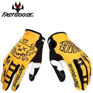 Gants moto été doigts longs - vue - vue 2