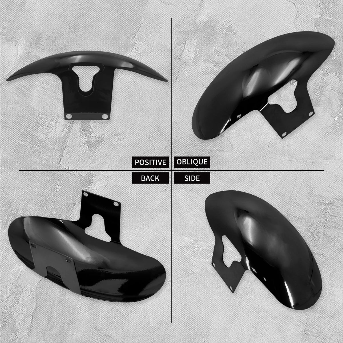Garde-Boue Avant en Fer (Front Fender) - Harley-Davidson Softail M8 Fat Boy FLFB/FLFBS 2018-2023 – photo 2/7
