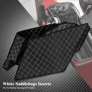 Doublures de Sacoches Étirées pour Harley Touring Electra Street Glide Road King 2014-2023 - vue 3