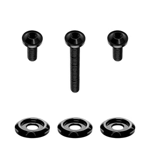 Vis de pare-brise colorées en aluminium pour Harley Touring - vue 11