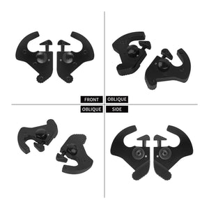 Kit de Loquets Rotatifs pour Porte-Bagages de Sissy Bar Amovible - Harley-Davidson Touring, Softail, Sportster – photo 3/6