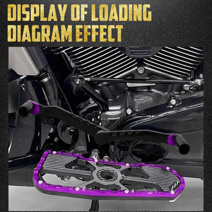 Leviers de Sélecteur Talon/Pointe avec Repose-Pieds - Harley-Davidson Softail, Touring, Trike – photo 2/14