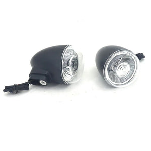 Clignotant LED bullet noir monté sur une Harley-Davidson Sportster S - vue 5