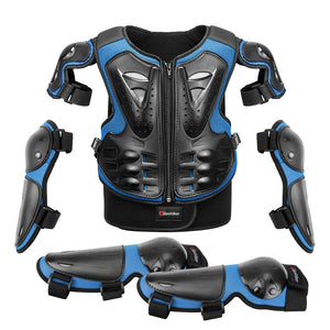 Ensemble armure de protection moto pour enfant - vue - vue 19