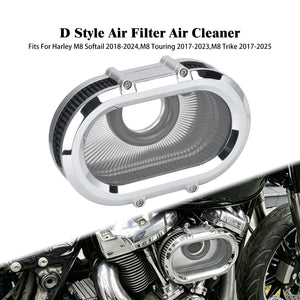 Filtre à Air avec Anneaux Décoratifs Interchangeables - Harley-Davidson Sportster, Dyna, Touring, Softail, Trike – photo 21/26
