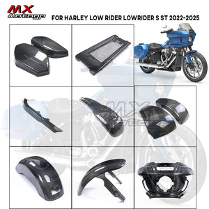 Pièce de carrosserie en fibre de carbone pour Harley-Davidson Low Rider - vue 1