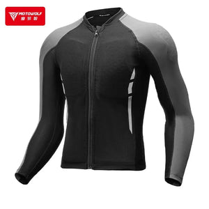 Blouson moto MOTOWOLF respirant avec armure - vue - vue 9