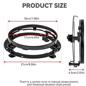Support de phare 7 pouces pour Harley Touring Softail - vue 2