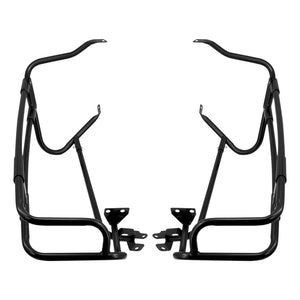 Kit support de sacoches arrière avec arceaux de protection en acier pour Harley-Davidson - vue 3