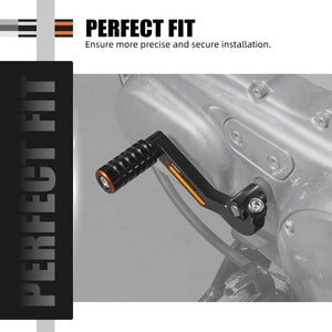 Levier de sélecteur aluminium pour Harley Sportster - vue 1