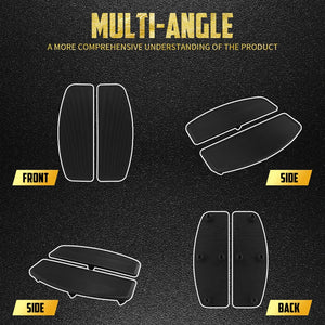 Inserts Caoutchouc pour Marchepieds Conducteur (Floorboards) - Harley-Davidson Touring, Softail, Dyna – photo 2/7