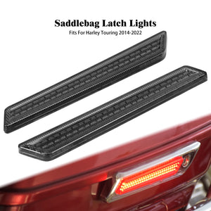Feu LED de fermoir de sacoche rouge pour Harley-Davidson Touring - vue 4