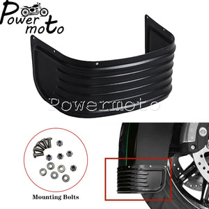 Jupe de garde-boue en acier pour Harley Touring - vue 1