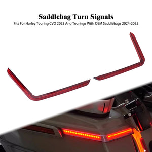 Feux LED de Sacoche (Position/Stop/Clignotant) - Harley-Davidson Touring CVO 2023, Touring avec Sacoches d'Origine 2024-2025 – photo 7/8