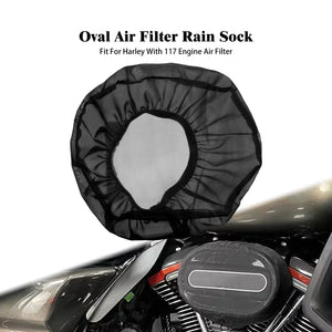 Housse anti-pluie noire pour filtre à air de moto Harley-Davidson - vue 12