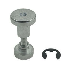 Boulon de fixation de selle argenté pour moto Harley - vue 4