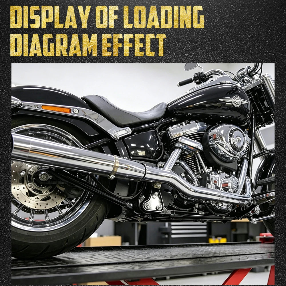 Système de suspension pneumatique arrière pour Harley-Davidson Softail (2001-2017)