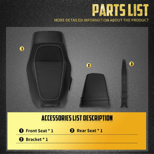 Selle Biplace (Two-Up) Conducteur/Passager - Harley-Davidson Nightster RH975 2022-2024 & Nightster Special RH975S 2023-2024 – photo 5/8