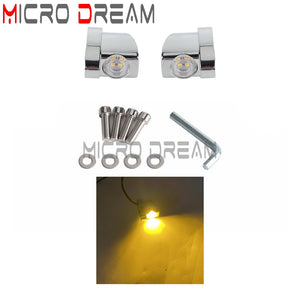 Clignotant LED de montant de garde-boue pour Harley - vue 8