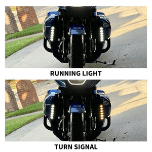 Kit de carénages bas noir brillant pour Harley-Davidson Touring - vue 6