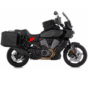 Caches latéraux noirs en aluminium pour Harley-Davidson Pan America - vue 5