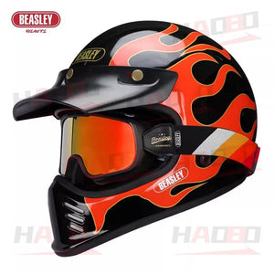 Casque moto intégral rétro - vue produit - vue 29
