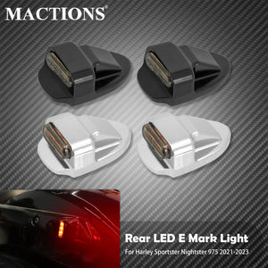 Feux Arrière LED Homologués E (Clignotant/Stop/Position) - Harley-Davidson Nightster 975 2021-2023 – photo 1/8